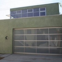 elevation of studio from drive