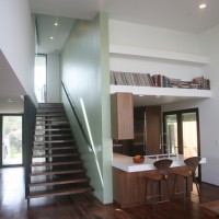 two story living room - photo by Lisa Palmer, Hyperion Art