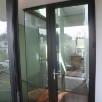 master bedroom entrance - photo by Lisa Palmer, Hyperion Art
