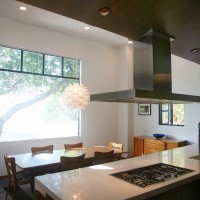 kitchen looking towards dining room and front yard