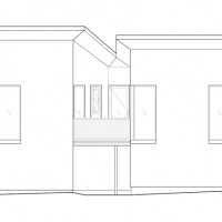 rear elevation facing east