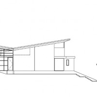 site elevation facing south