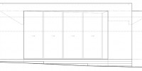 proposed front elevation facing south