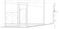 proposed side elevation facing east
