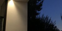 exterior pocket door