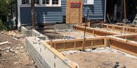 board formed concrete